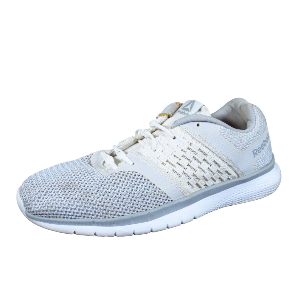 Reebok PT Prime Women Running Shoe Size 10 Gym Training White Mesh Sneaker